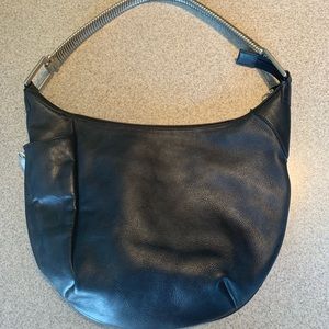 Renato Angi Black Hobo bag